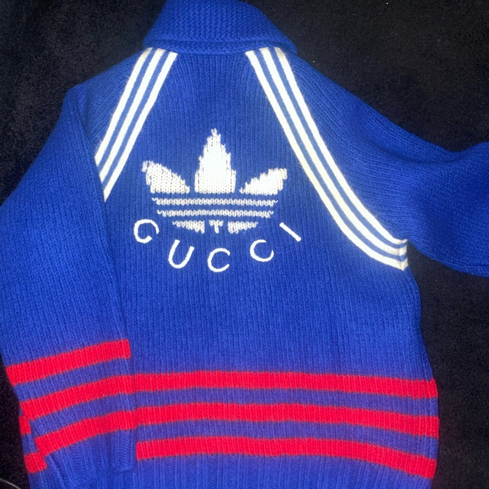 Authentic Gucci x Adidas men cardigan (LIMITED EDITION)